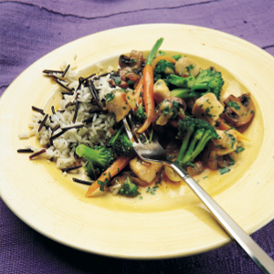 Chicken and vegetable casserole