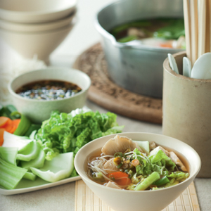 Chicken hotpot