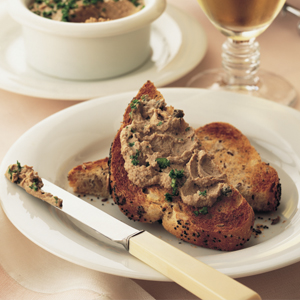 Chicken liver mousse