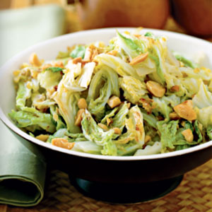 Chinese cabbage with ginger