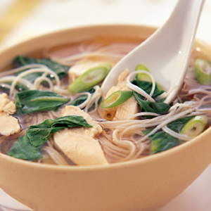 Chinese chicken noodle soup