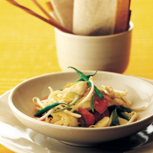 Chinese-style lemon chicken