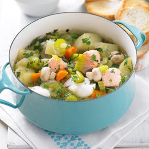 Fish and Potato Hotpot