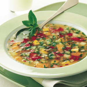 Fresh fruit soup