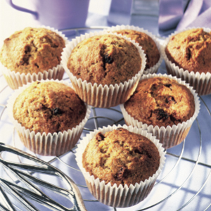 Fruity vegetable muffins