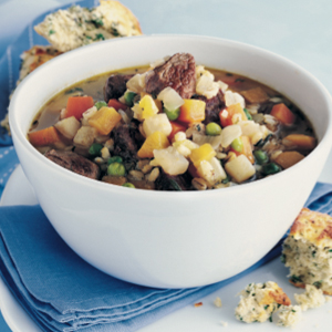 Lamb and barley soup