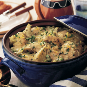 Marsala chicken with fennel
