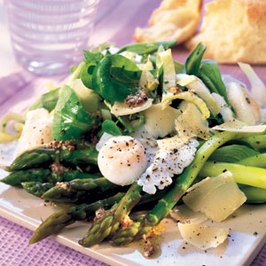 Quail eggs with asparagus and parmesan | Reader's Digest New Zealand