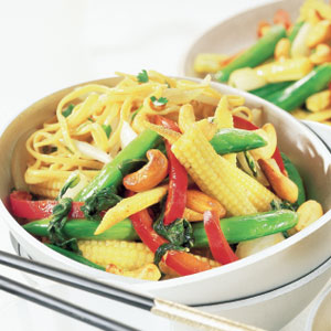 Tamarind vegetables and cashews