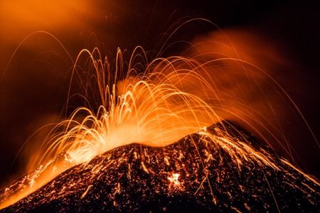 Trapped in a Volcano