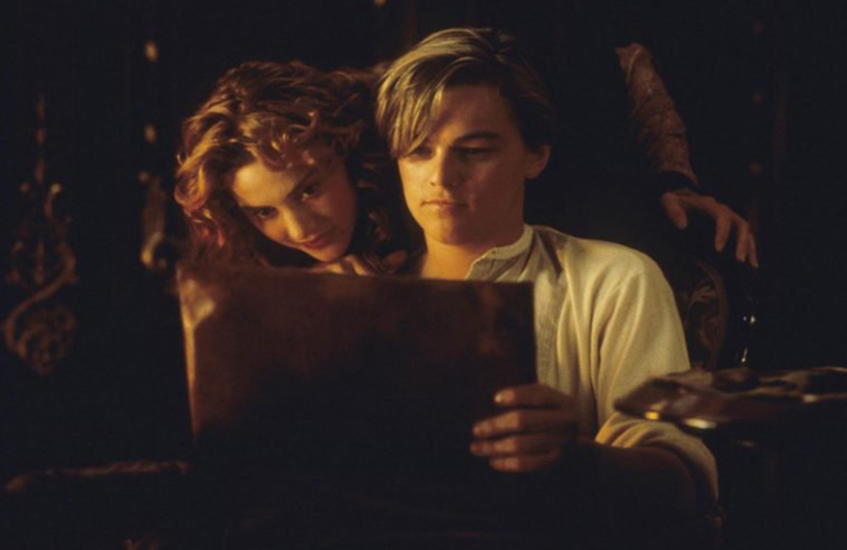 Director James Cameron drew the sketch in Titanic