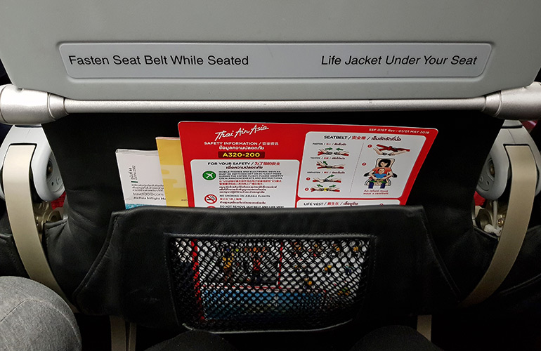 Seatback pockets