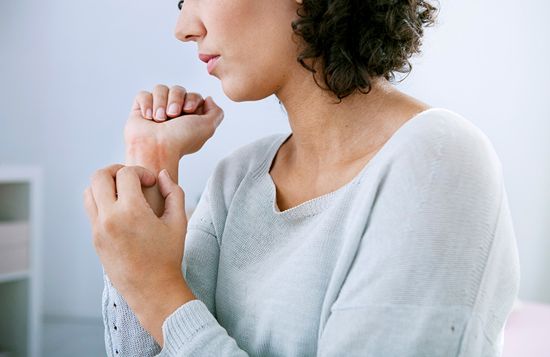 Scratching makes eczema worse