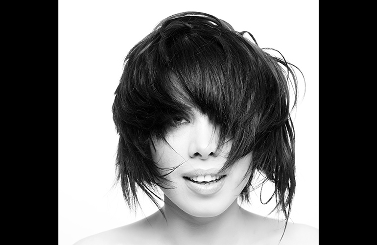 Short textured bob