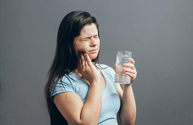 You have extreme tooth sensitivity