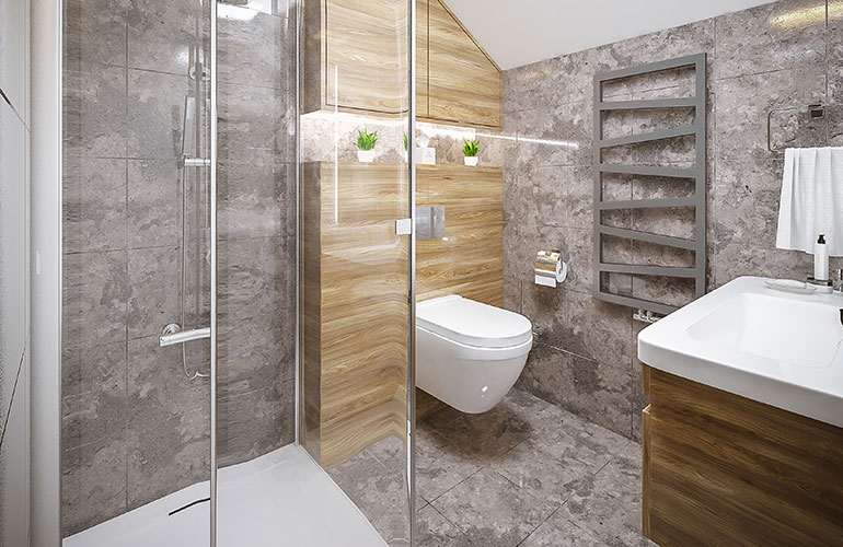 Use ammonia to clean bathroom tiles