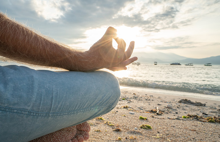 Blowing off meditation