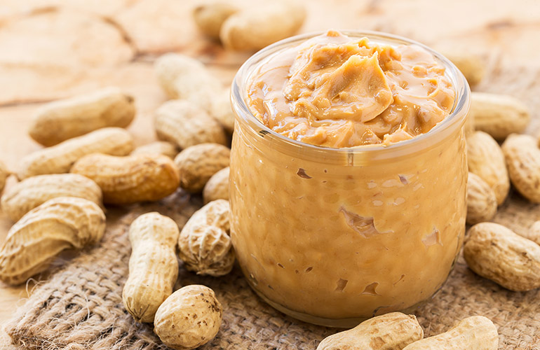 Nut butters (49 mg per 2 tablespoons)