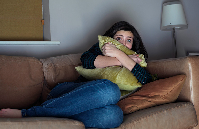 You’re more likely to experience post-traumatic stress disorder