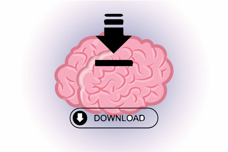 Reading allows your brain to directly download information