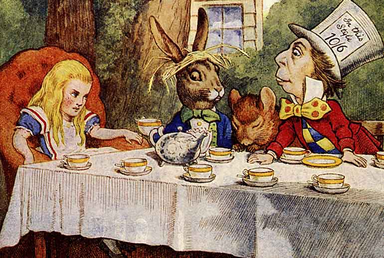 4. Alice in Wonderland is about hallucinogenic drugs?!