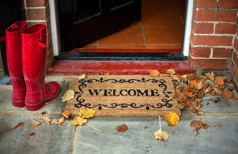 1. Front door