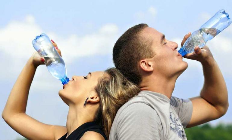 7. Stay hydrated all day