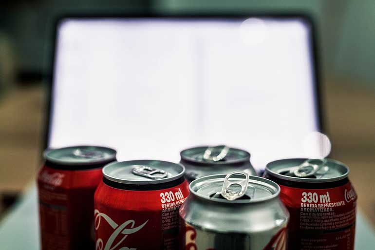 4. Swap fizzy for flat