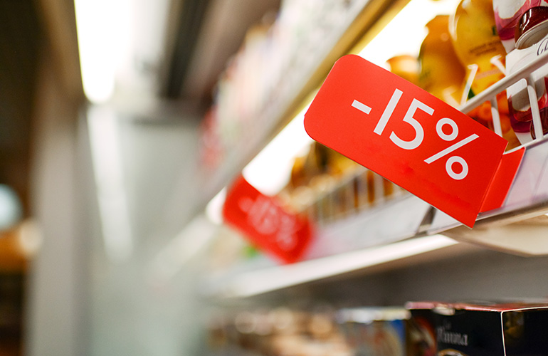 Read grocery catalogues before you shop