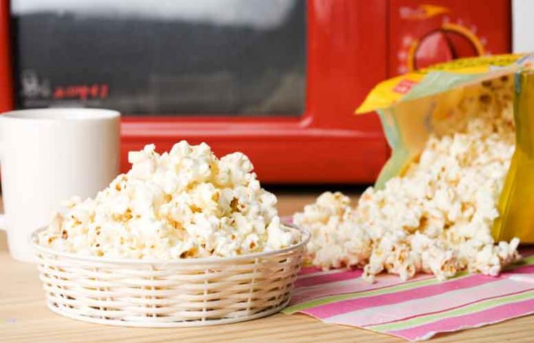 2. Microwave popcorn