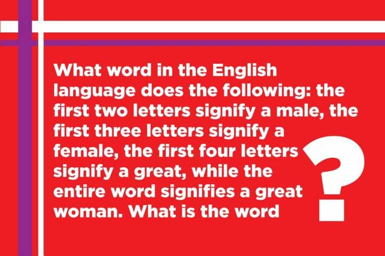 9 of the toughest riddles ever Reader's Digest New Zealand
