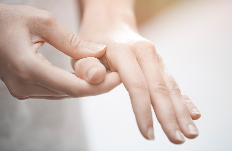 Make time for a mini self-massage