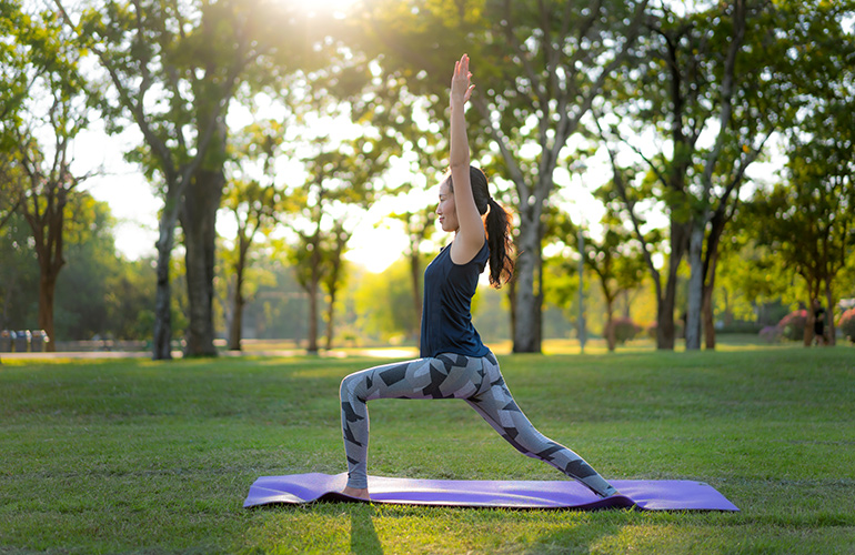 “I do yoga”