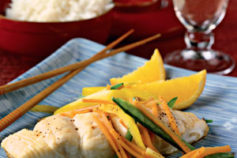 Asian steamed fish