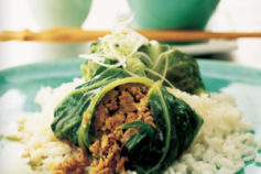 Chinese pork and cabbage rolls