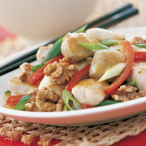 Chinese walnut chicken