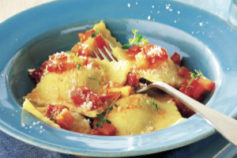 Potato-filled Sardinian ravioli