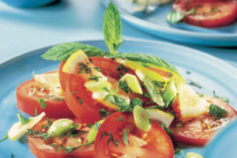 Zesty tomato salad