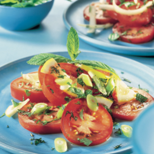 Zesty tomato salad