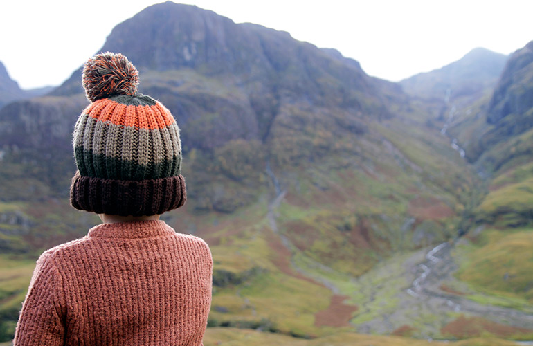 You lose more body heat through your head