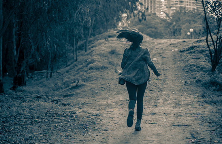 You’re being chased