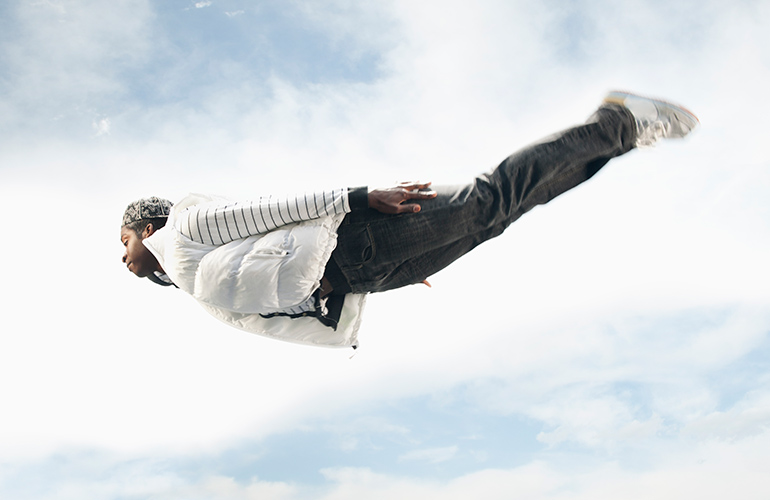You’re flying