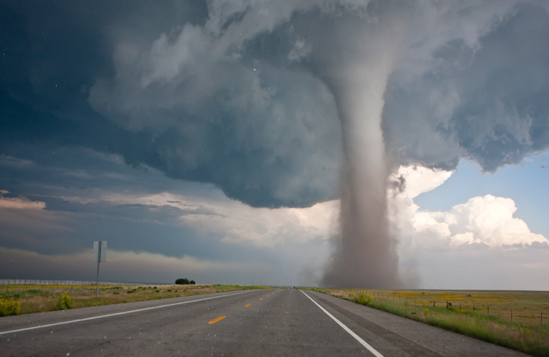 There’s a tornado