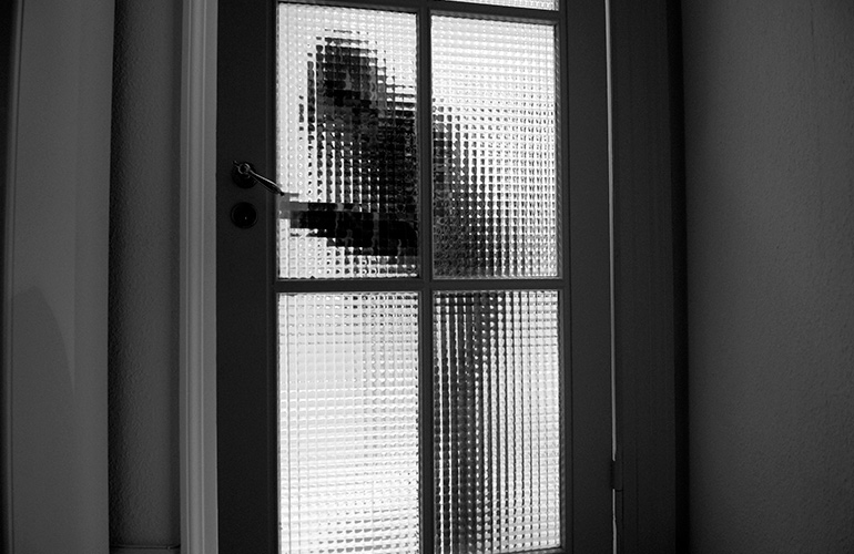There are intruders breaking into your house