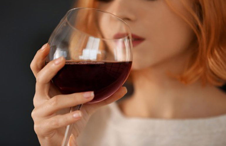 Alcohol can interfere with weight loss