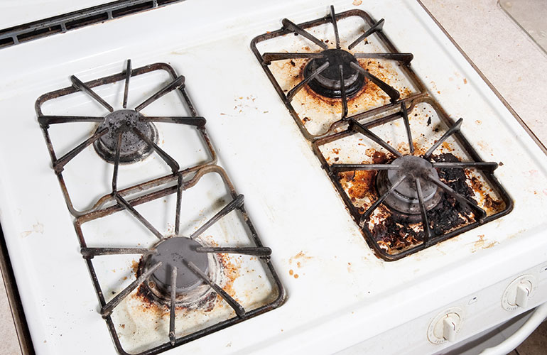 Stove hotplates: Try different tactics for gas vs. electric