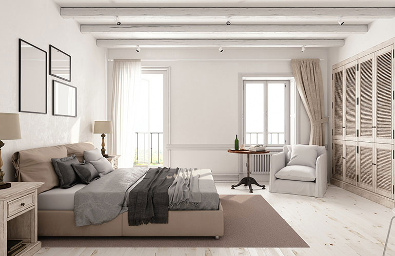 Stick to classic neutral walls