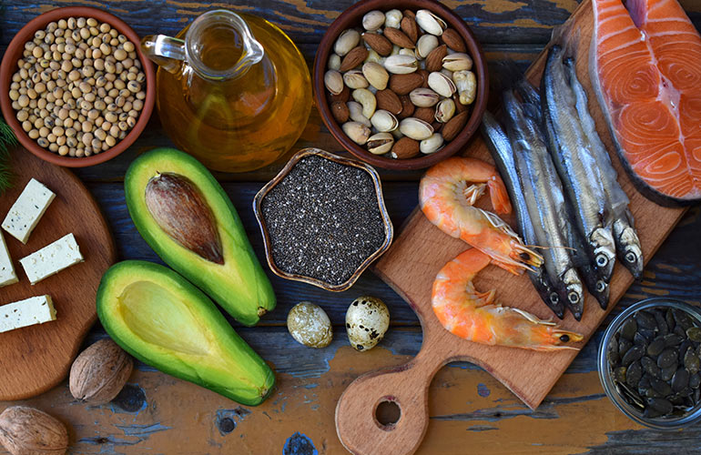 Load up on omega-3 fatty acids