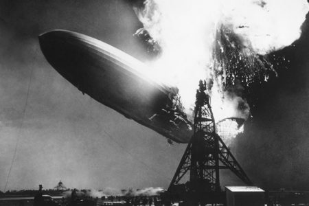 Last trip of the Hindenburg