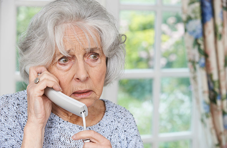 You got a suspicious email and phone call